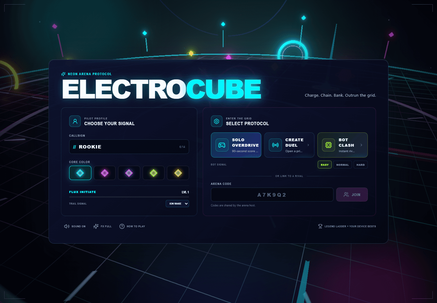 Electrocube website preview